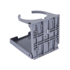 Подстаканник для автомобиля TORSO, серый, серый, 95×100×25 мм - Фото 3