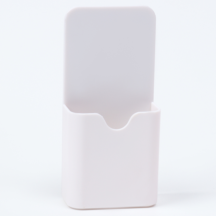 Магнитная универсальная подставка для маркеров и губок белого цвета "Классика" 3х5.5х12 см