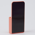 Магнитная универсальная подставка для маркеров и губок"Классика"розового цвета 3х5.5х12 см - Фото 5