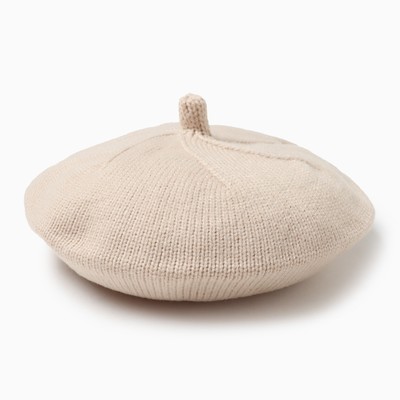 Берет детский MINAKU, бежевый, размер 50