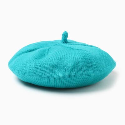 Берет для девочки MINAKU, бирюзовый, размер 50