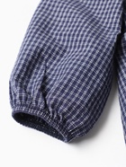 Платье Крошка Я "Клетка", рост 80-86, синий - фото 808584277