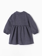 Платье Крошка Я "Клетка", рост 80-86, синий - фото 808584279