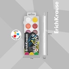 Акварель ErichKrause Sport DNA, 12 цветов, без кисти, пластиковая коробка, европодвес - Фото 5