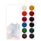 Акварель ErichKrause Sport DNA, 12 цветов, без кисти, пластиковая коробка, европодвес - Фото 7