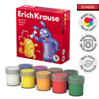 Гуашь 9 цветов × 20 мл, ErichKrause «Jolly Friends», в картонной упаковке - Фото 1