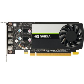 Видеокарта PNY PCI-E T1000 NVIDIA T1000 8192Mb 128 GDDR6 1065/10000 mDPx4 Ret low profile