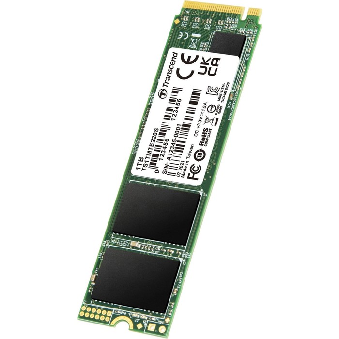 Накопитель SSD Transcend PCIe 3.0 x4 1TB TS1TMTE220S M.2 2280 - фото 51560276