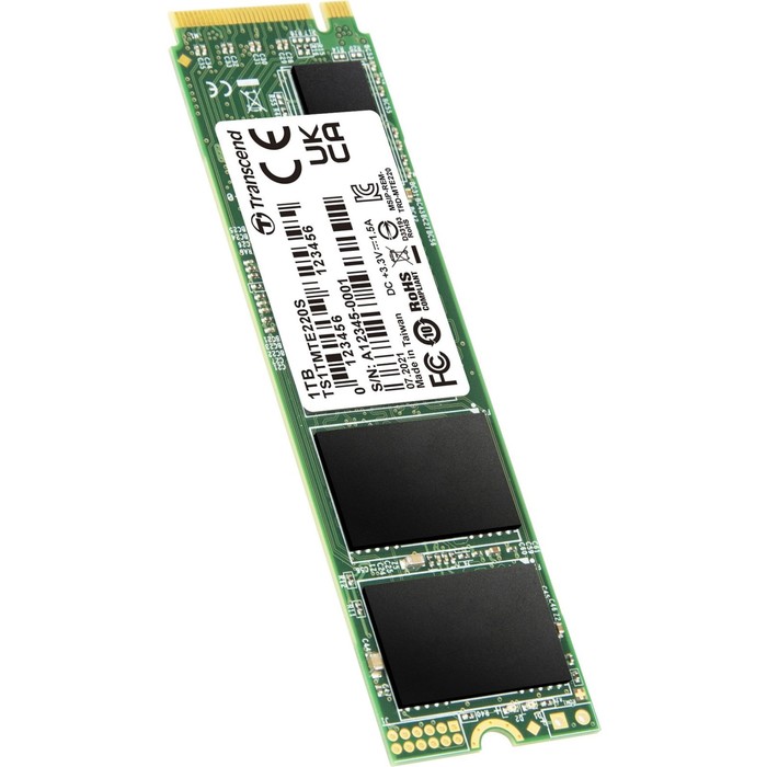 Накопитель SSD Transcend PCIe 3.0 x4 1TB TS1TMTE220S M.2 2280 - фото 51560277