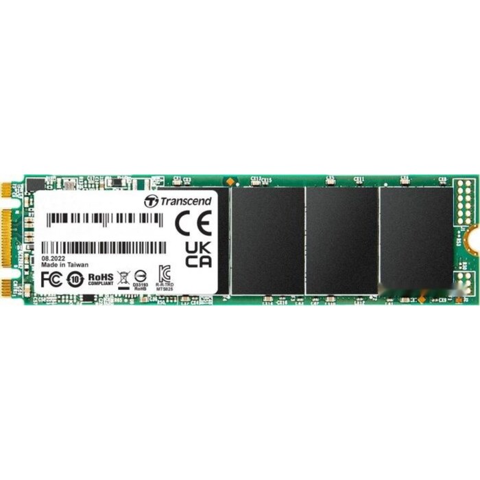 Накопитель SSD Transcend SATA III 250GB TS250GMTS825S 825S M.2 2280 0.3 DWPD - Фото 1