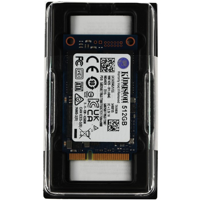 Накопитель SSD Kingston mSATA 512GB SKC600MS/512G KC600 mSATA - фото 51544654