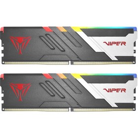 Память DDR5 2x32GB 5200MHz Patriot PVVR564G520C40K Viper Venom RGB RTL Gaming PC5-41600 CL4   102936