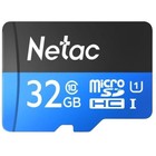 Карта памяти microSDHC Netac 32GB NT02P500STN-032G-S P500 w/o adapter - фото 51613653