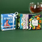 Чай в пакетиках «Лучшему папе на свете» в коробке, 9 г (5 шт. х 1,8 г). - фото 26589706