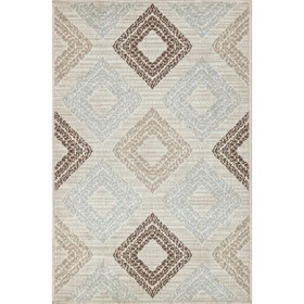 Ковёр прямоугольный Darga g104, размер 80x120 см, цвет beige