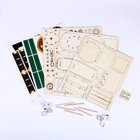 УЦЕНКА Конструктор новогодний «Паровозик», нет наклеек с дедом морозом - Фото 2