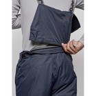 Полукомбинезон горнолыжный утеплённый мужской зимний, размер 50, цвет тёмно-синий - Фото 6