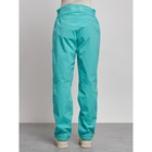 Брюки утеплённые женские, размер 46, цвет зелёный - Фото 8