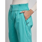 Брюки утеплённые женские, размер 46, цвет зелёный - Фото 9