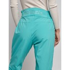 Брюки утеплённые женские, размер 46, цвет зелёный - Фото 10