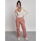 Брюки утеплённые женские, размер 42, цвет светло-коричневый - Фото 13