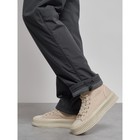 Брюки утеплённые женские, размер 48, цвет серый - Фото 17