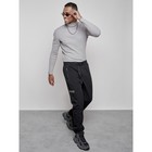 Брюки утеплённые мужские, размер 50, цвет чёрный - Фото 13