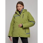 Куртка горнолыжная женская, размер 58, цвет хаки - Фото 2