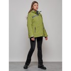 Куртка горнолыжная женская, размер 58, цвет хаки - Фото 15