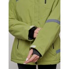Куртка горнолыжная женская, размер 58, цвет хаки - Фото 4