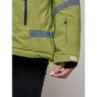 Куртка горнолыжная женская, размер 58, цвет хаки - Фото 7