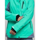 Куртка горнолыжная женская, размер 42, цвет зелёный - Фото 9