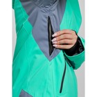 Куртка горнолыжная женская, размер 42, цвет зелёный - Фото 10