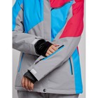 Куртка горнолыжная женская, размер 44, цвет малиновый - Фото 9