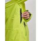 Куртка горнолыжная женская, размер 42, цвет салатовый - Фото 6