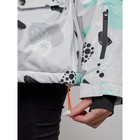 Куртка горнолыжная женская, размер 42, цвет серый - Фото 7