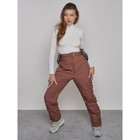 Полукомбинезон женский, размер 42, цвет коричневый - Фото 13