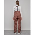 Полукомбинезон женский, размер 44, цвет коричневый - Фото 4