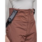 Полукомбинезон женский, размер 46, цвет коричневый - Фото 18