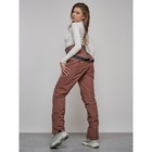 Полукомбинезон женский, размер 50, цвет коричневый - Фото 15