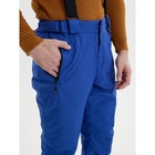 Полукомбинезон горнолыжный утёпленный мужской, размер 56, цвет синий - Фото 6