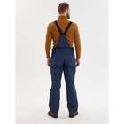 Полукомбинезон горнолыжный утёпленный мужской, размер 48, цвет тёмно-синий - Фото 4