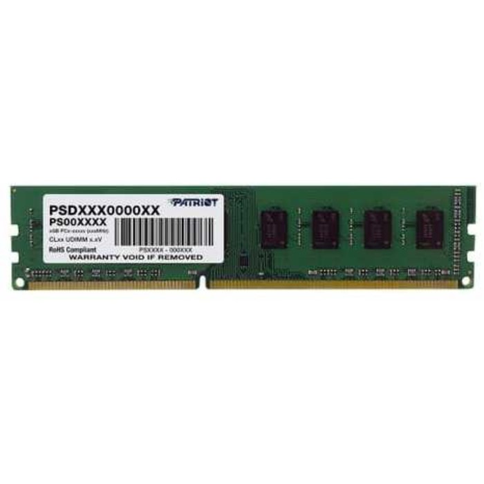 Память DDR3L 4GB 1600MHz Patriot PSD34G1600L81 Signature RTL PC3-12800 CL11 DIMM 240-pin 1.   102935 - Фото 1