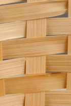 Корзина плетёная для хранения, 30×22×13 см, ручка h=36 см, бамбук, натуральный цвет, Greengo - Фото 6