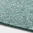 Коврик придверный SAVANNA, грязезащитный, 45×75 см, бирюзовый - Фото 3