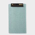 Коврик придверный SAVANNA, грязезащитный, 45×75 см, бирюзовый - Фото 5