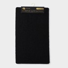 Коврик придверный SAVANNA, грязезащитный, 45×75 см, чёрный - Фото 5