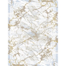 Ковёр прямоугольный Luxor 493, размер 100х300 см, цвет cokme_krem/beige