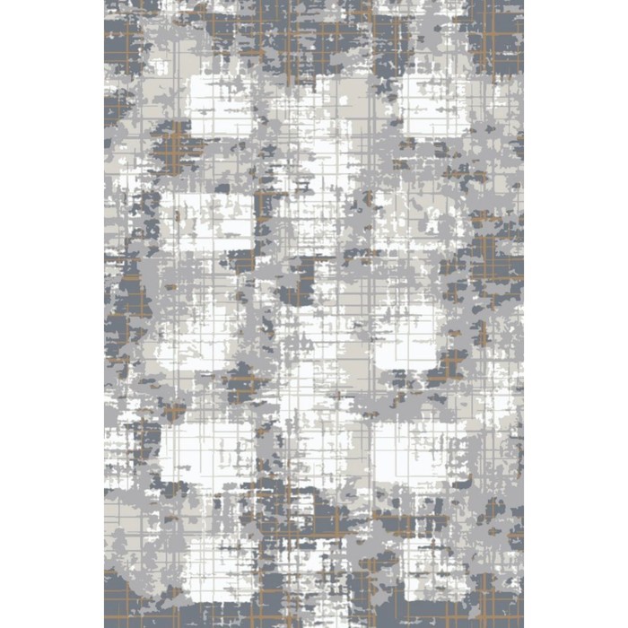 Ковёр прямоугольный Sarar 512, размер 100х300 см, цвет cokme_krem/grey