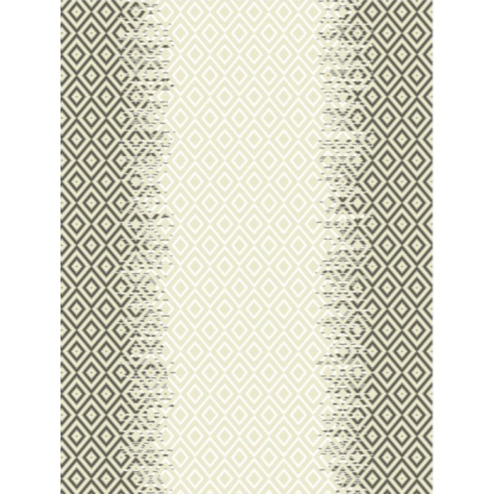 Ковёр-циновка прямоугольный 8148, размер 50х80 см, цвет anthracite/cream - Фото 1